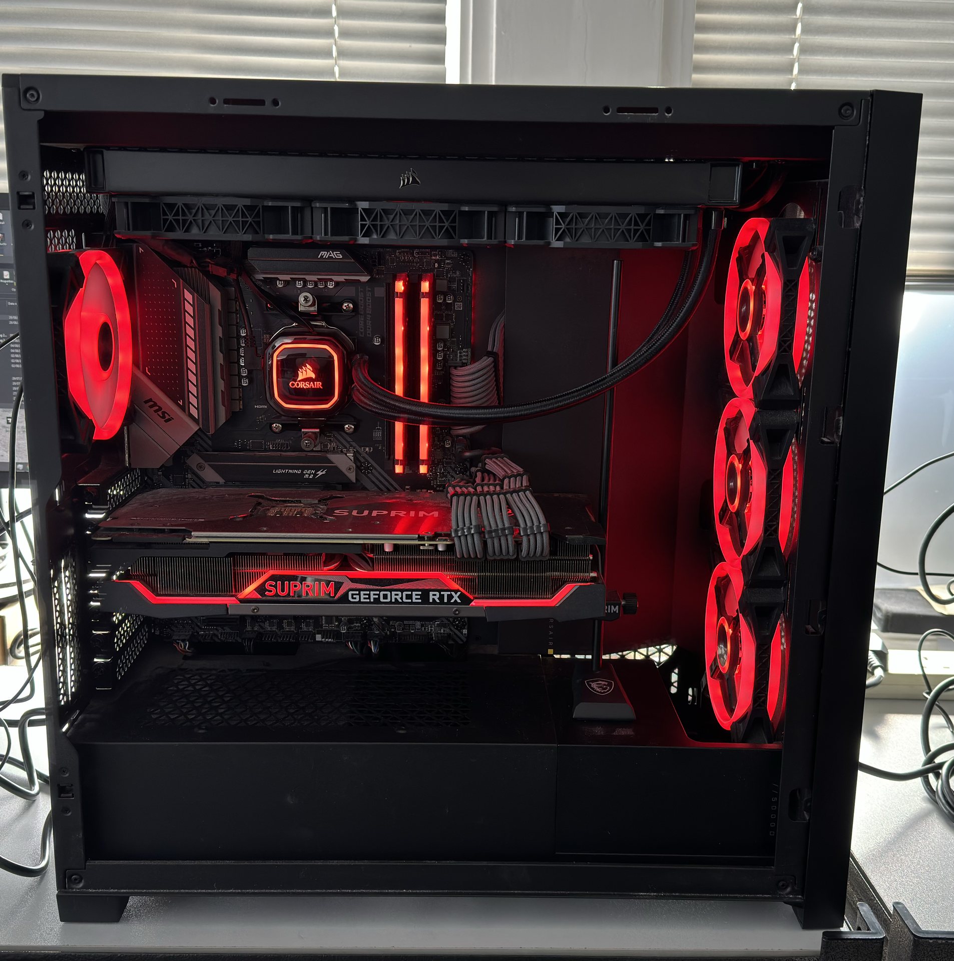 Crimson Gaming Rig